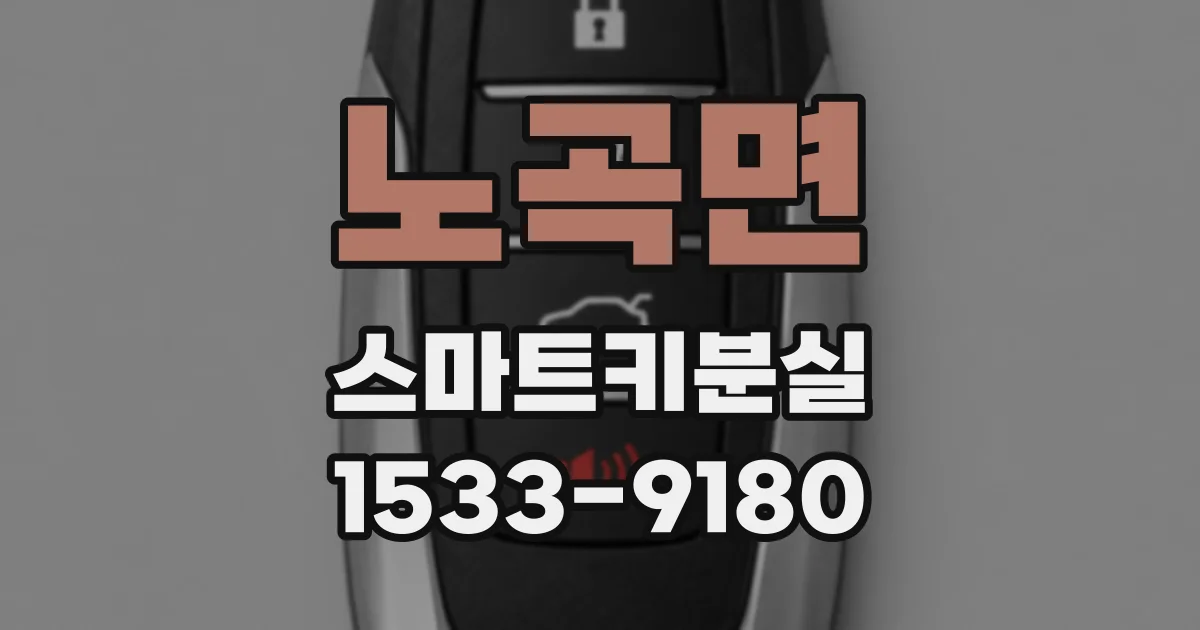 노곡면 스마트키분실