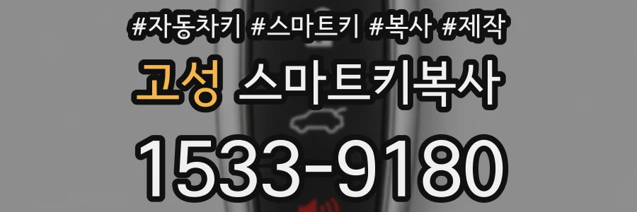 고성 스마트키복사