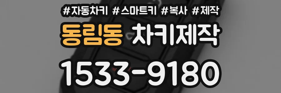 동림동 차키제작
