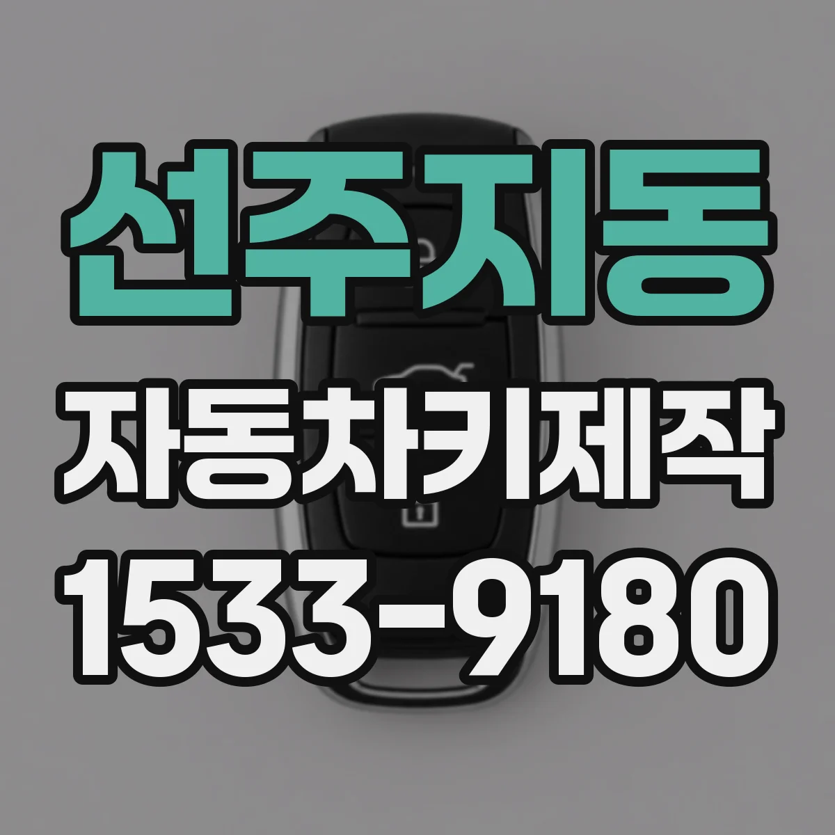선주지동 자동차키제작