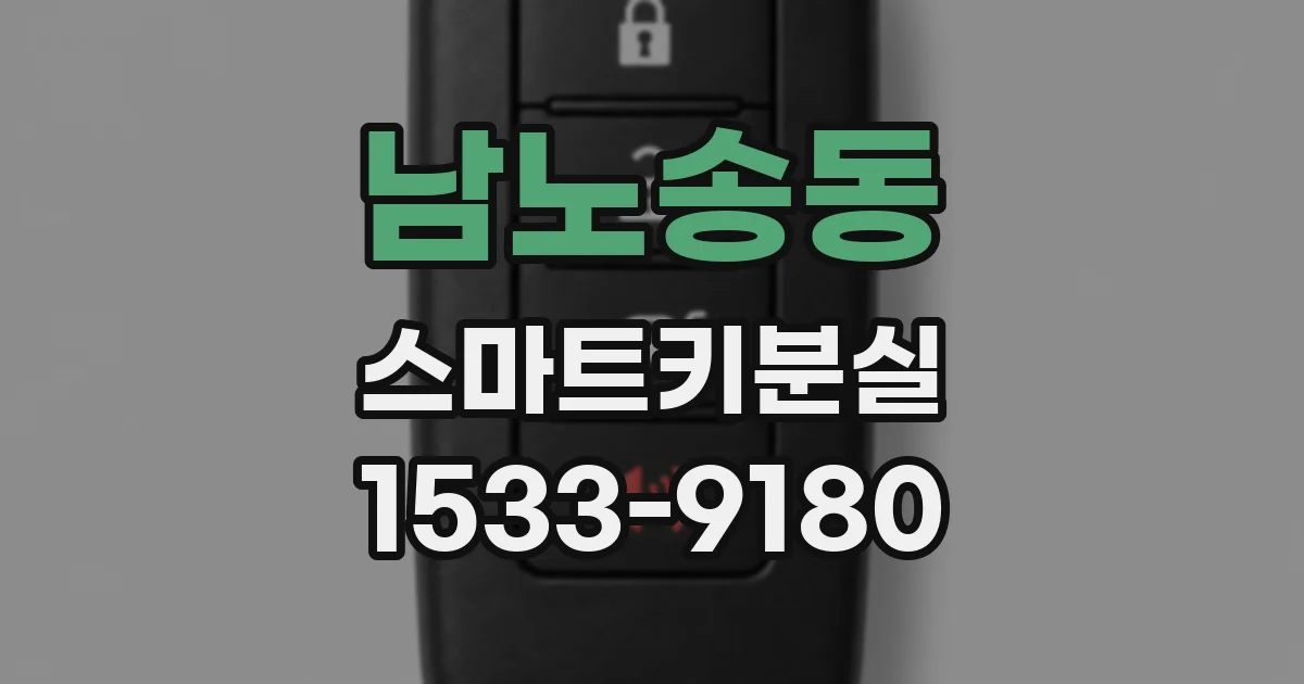 남노송동 스마트키분실