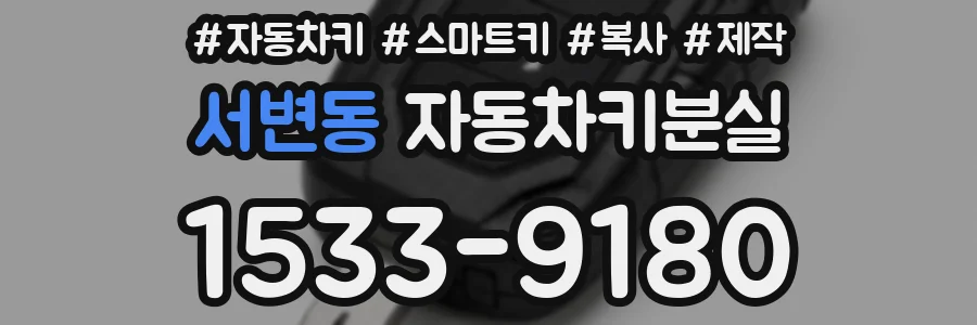 서변동 자동차키분실