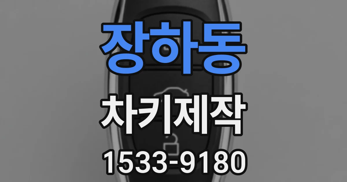 장하동 차키제작