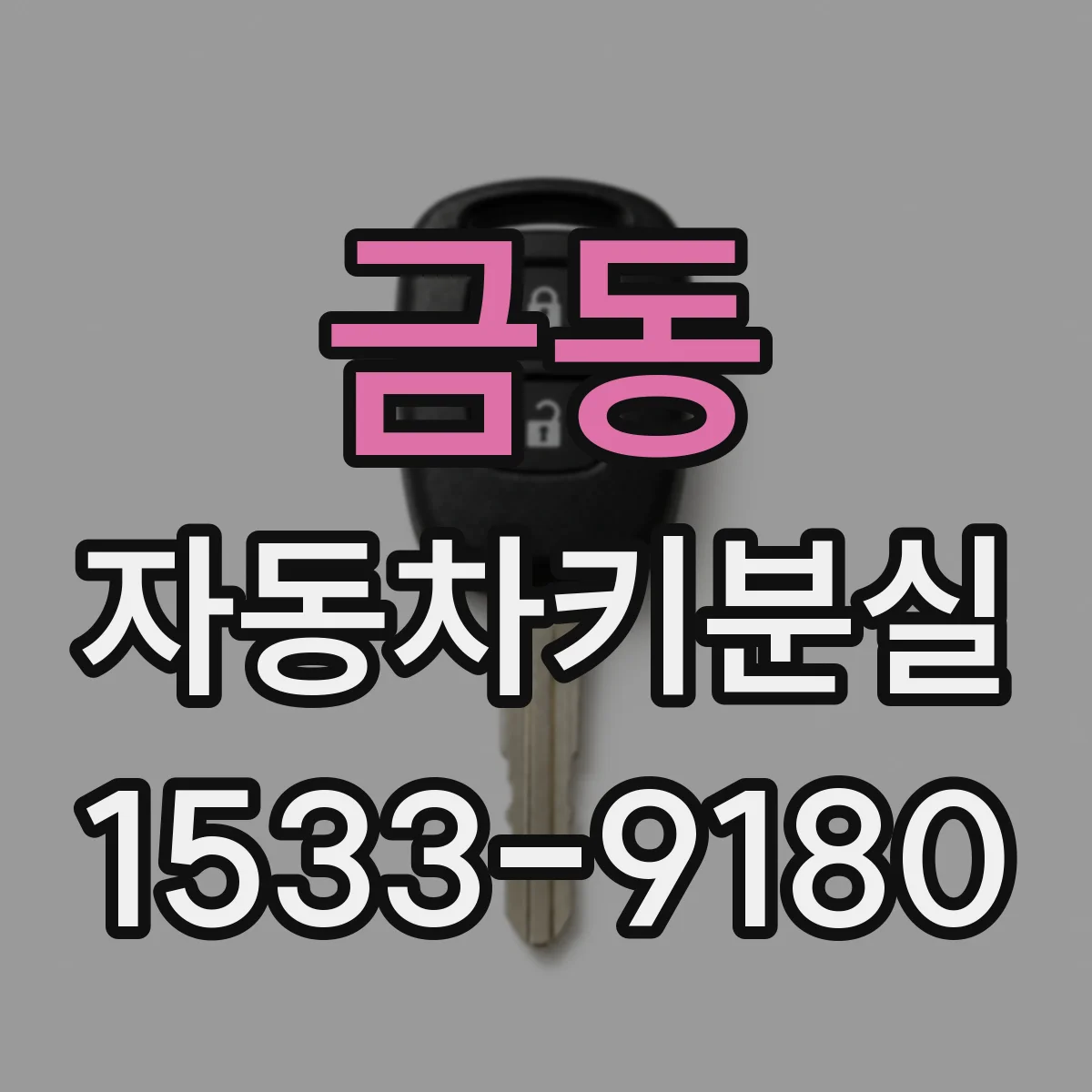 금동 자동차키분실