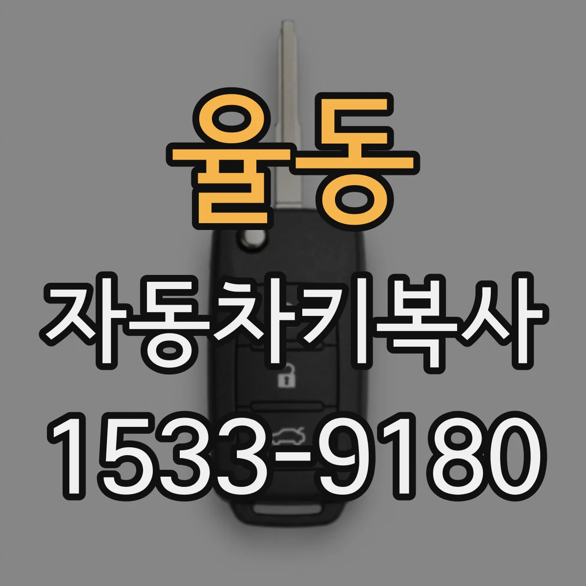 율동 자동차키복사