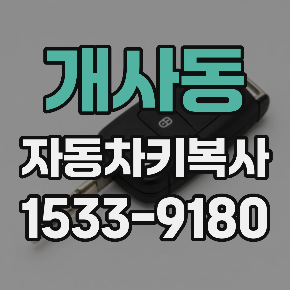 개사동 자동차키복사