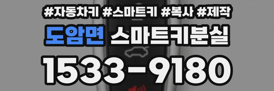 도암면 스마트키분실