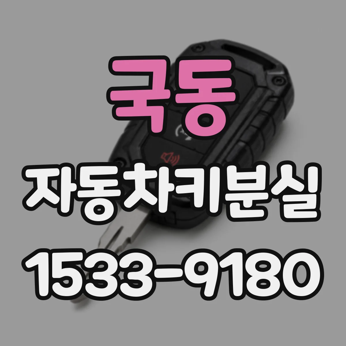국동 자동차키분실