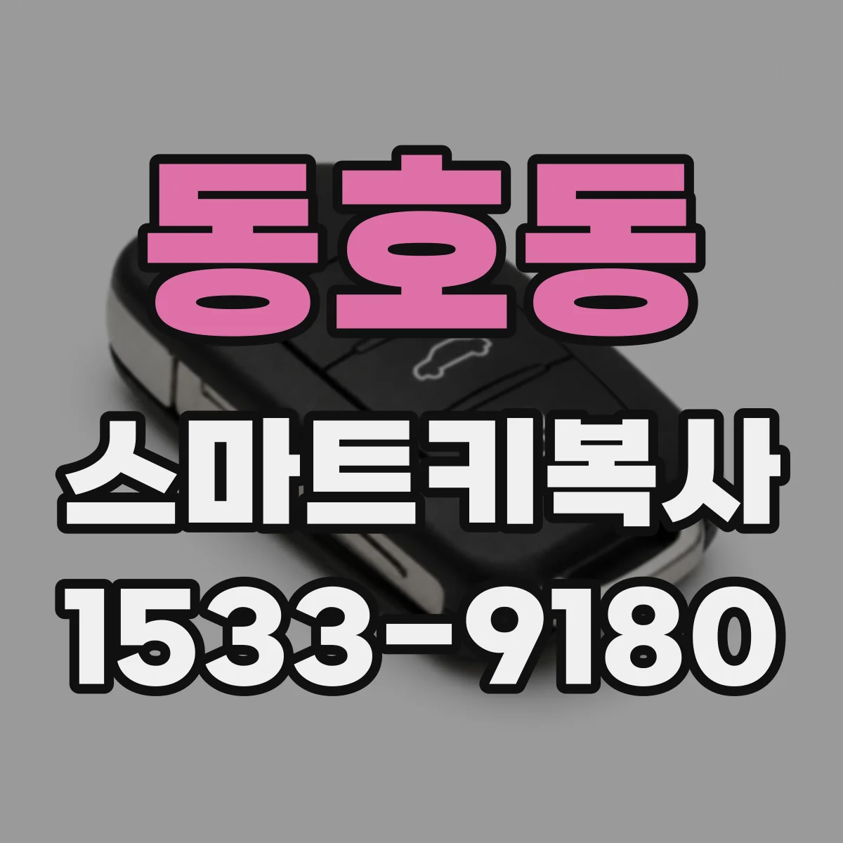 동호동 스마트키복사