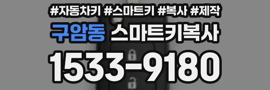 구암동 스마트키복사