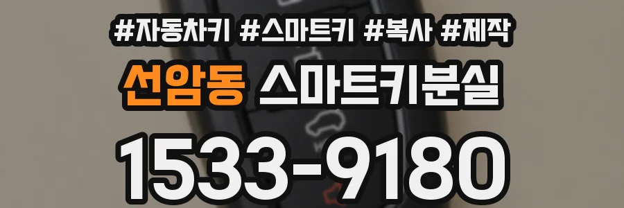 선암동 스마트키분실