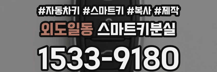 외도일동 스마트키분실