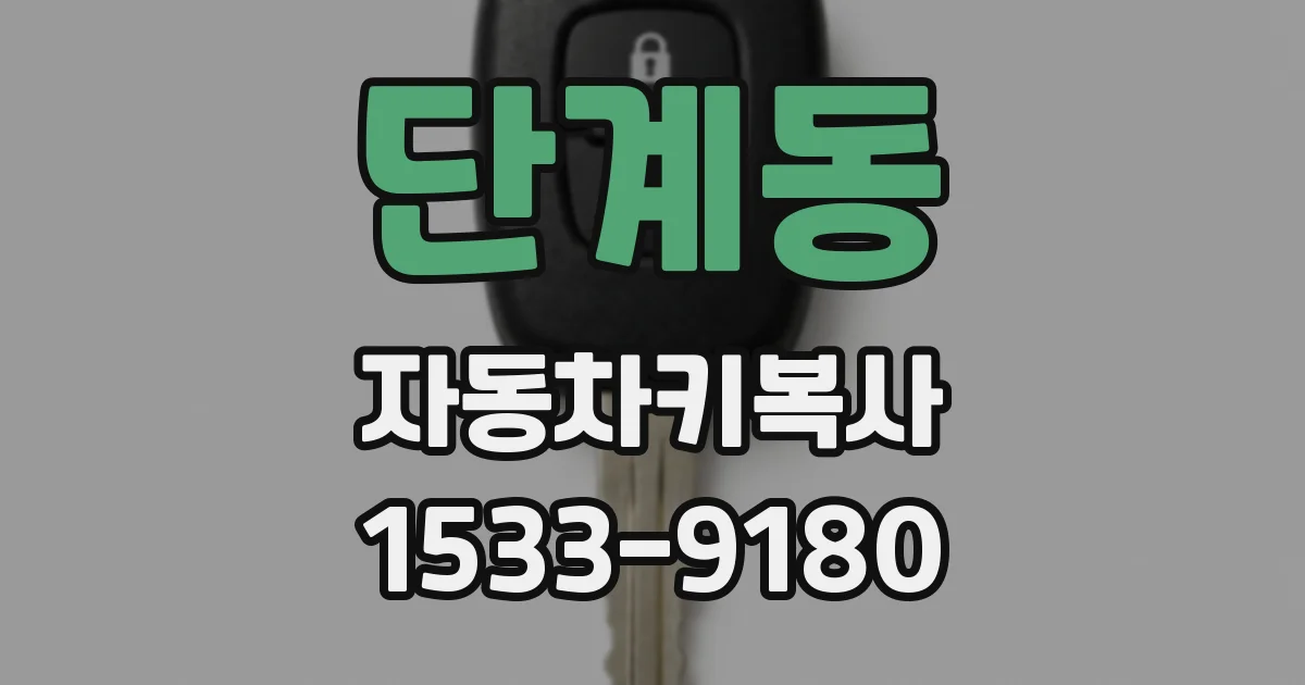 단계동 자동차키복사