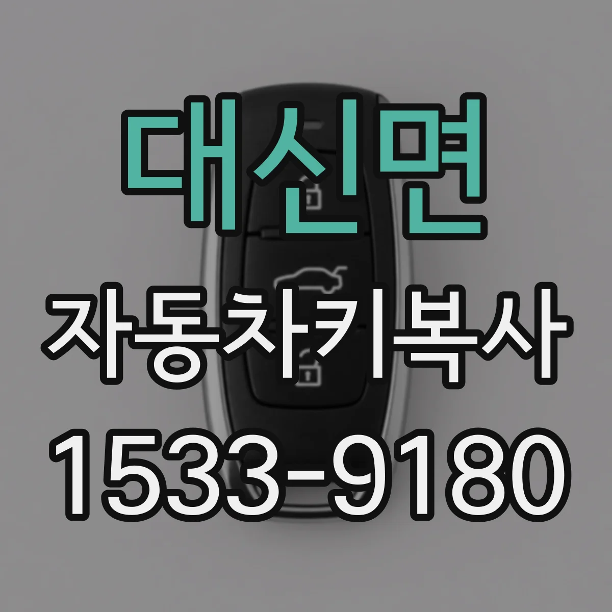 대신면 자동차키복사