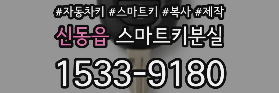 신동읍 스마트키분실