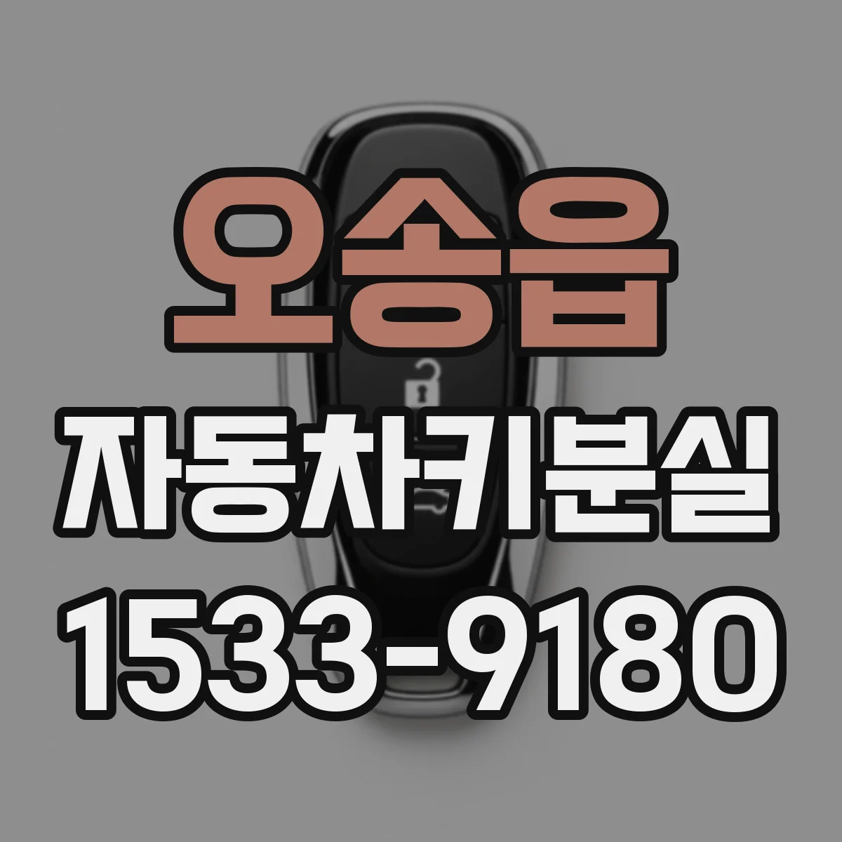 오송읍 자동차키분실