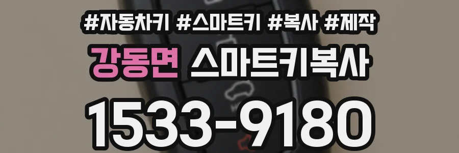 강동면 스마트키복사