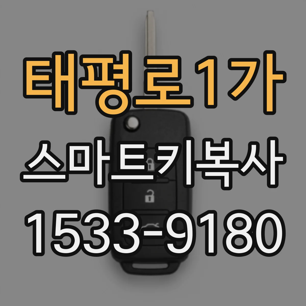 태평로1가 스마트키복사