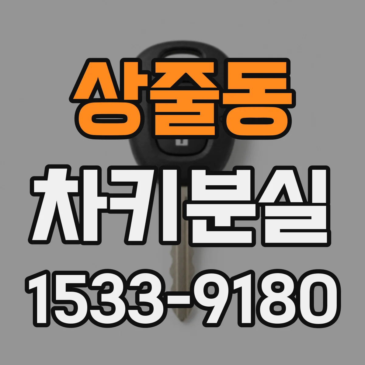 상줄동 차키분실