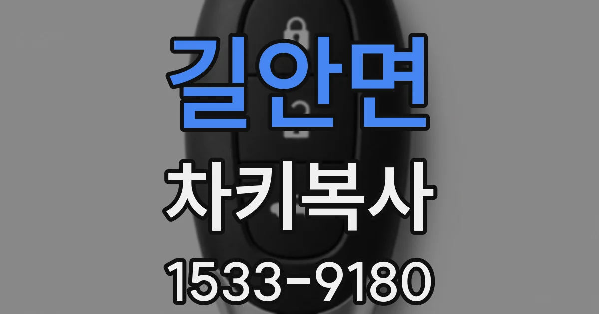 길안면 차키복사