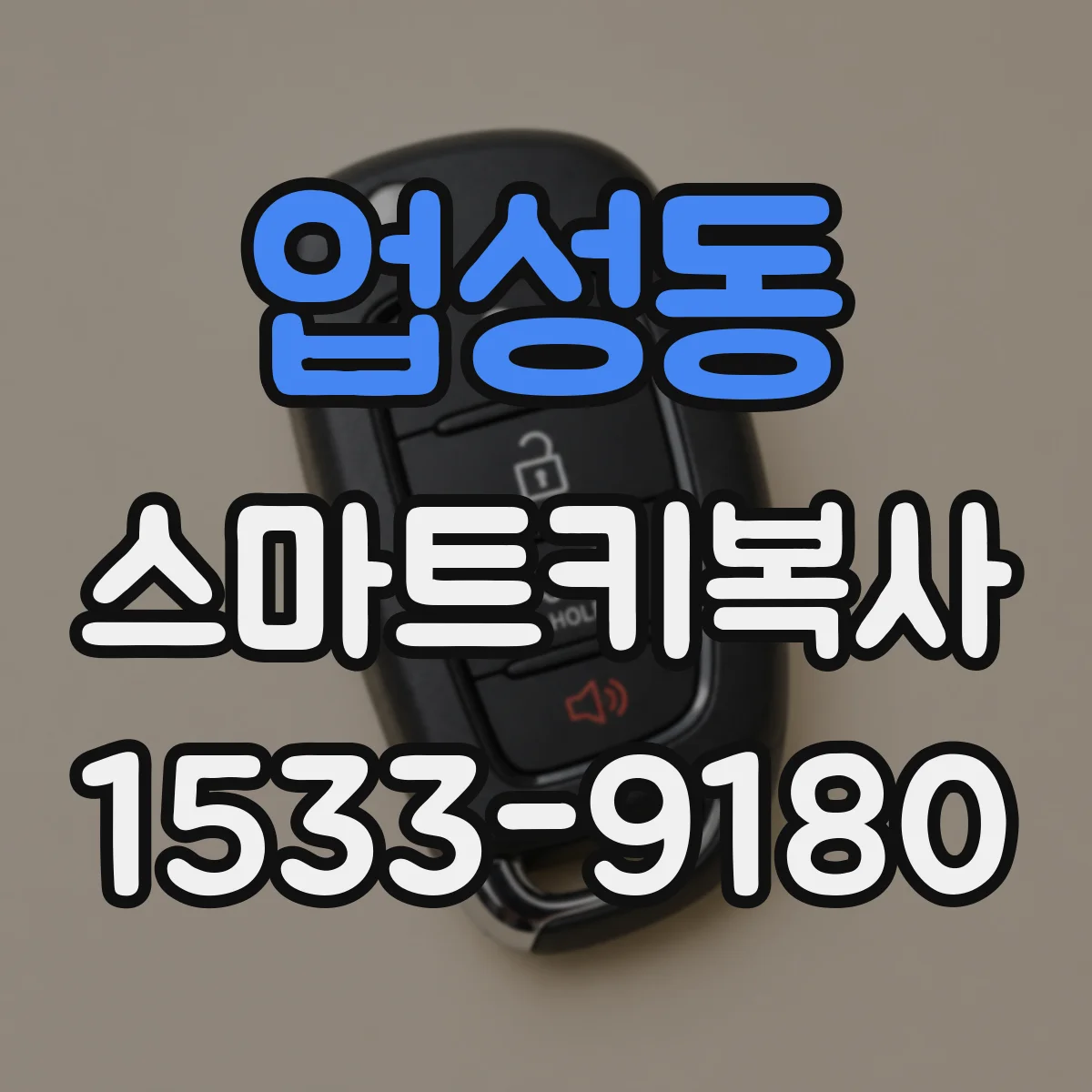 업성동 스마트키복사