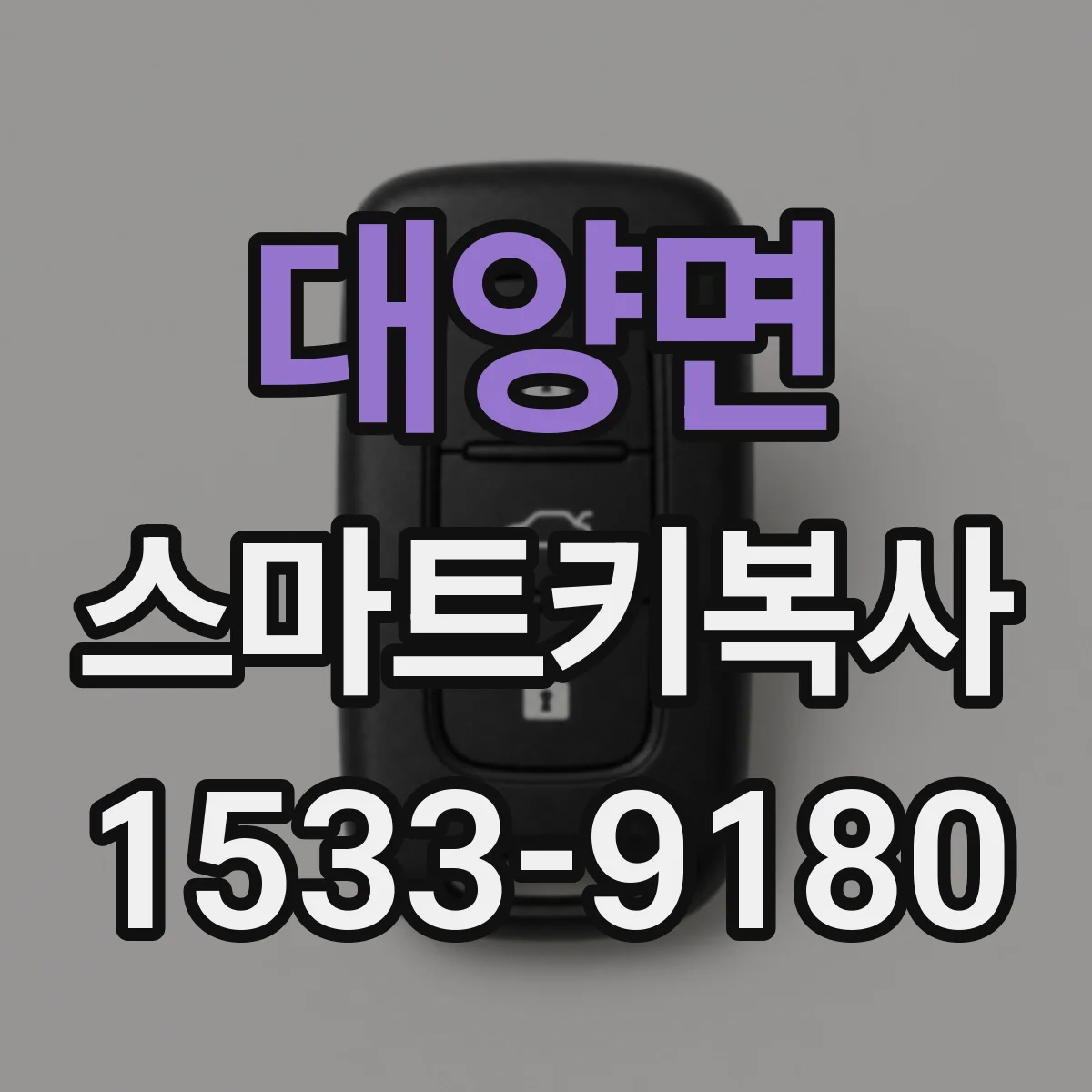 대양면 스마트키복사