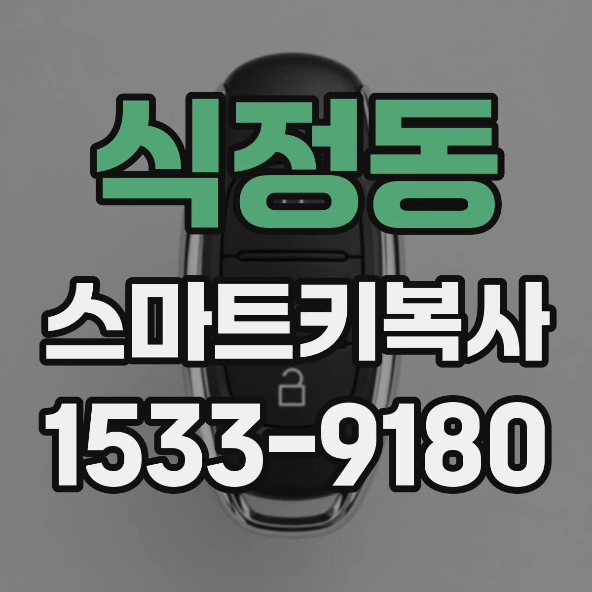 식정동 스마트키복사