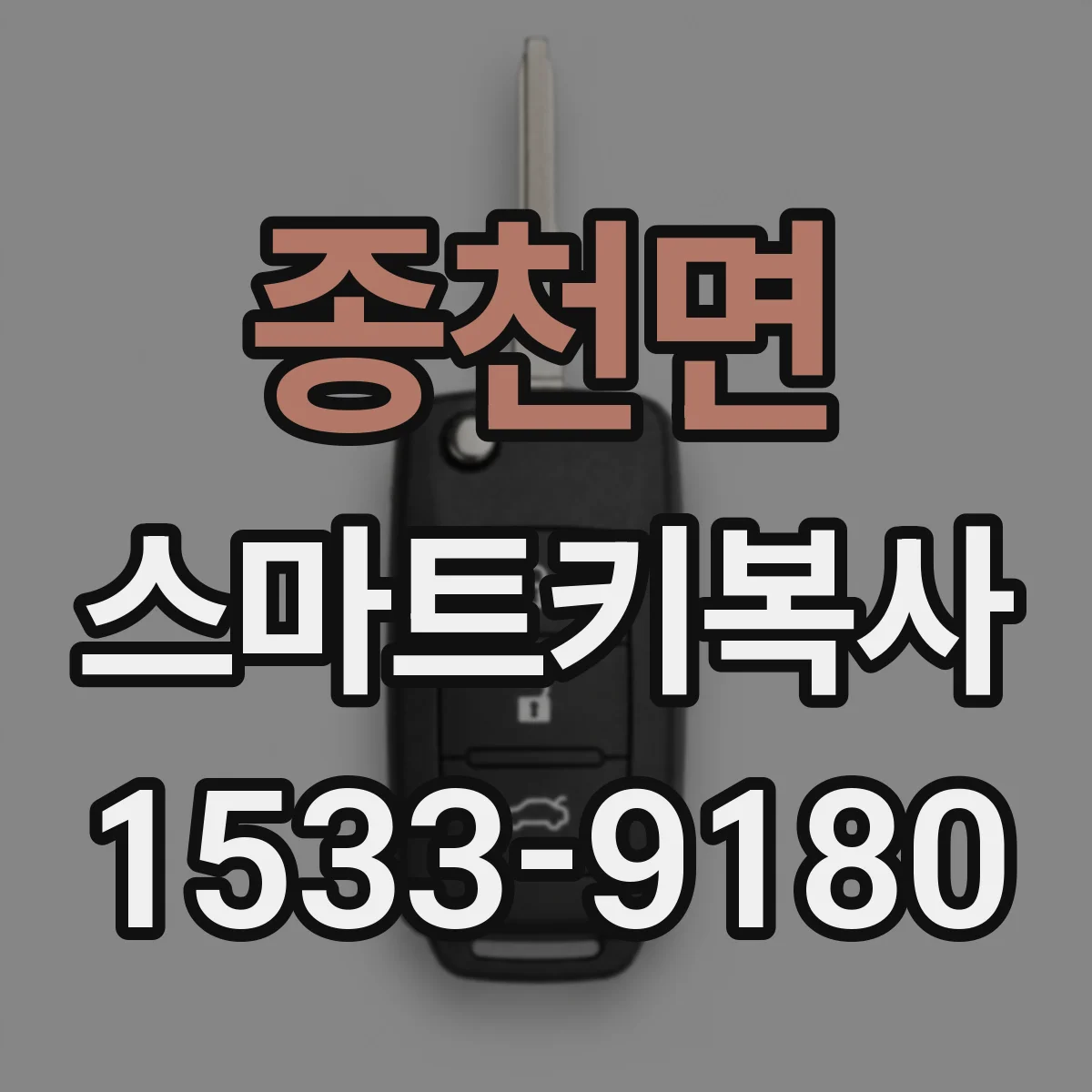 종천면 스마트키복사
