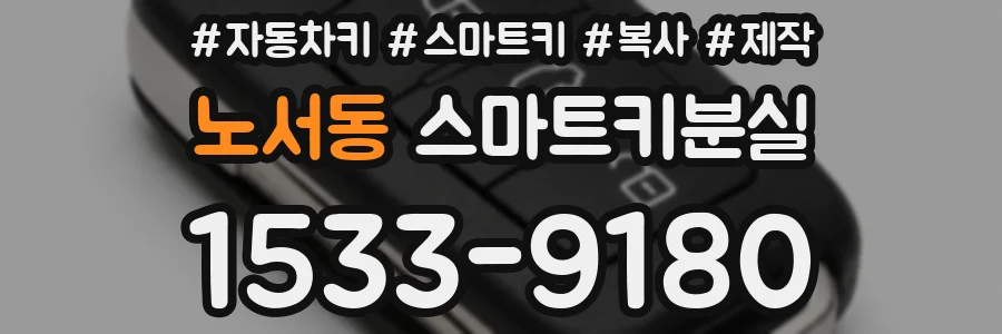 노서동 스마트키분실