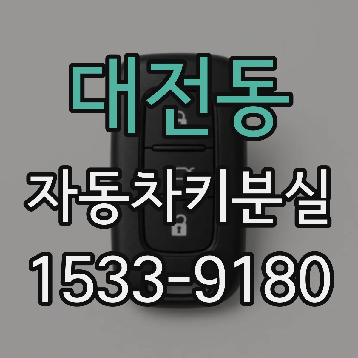 대전동 자동차키분실