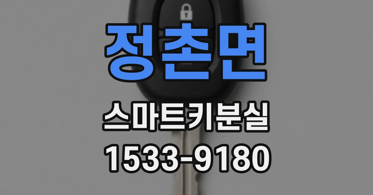 정촌면 스마트키분실