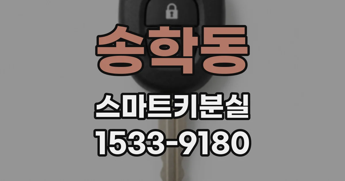 송학동 스마트키분실
