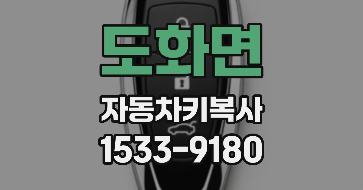 도화면 자동차키복사