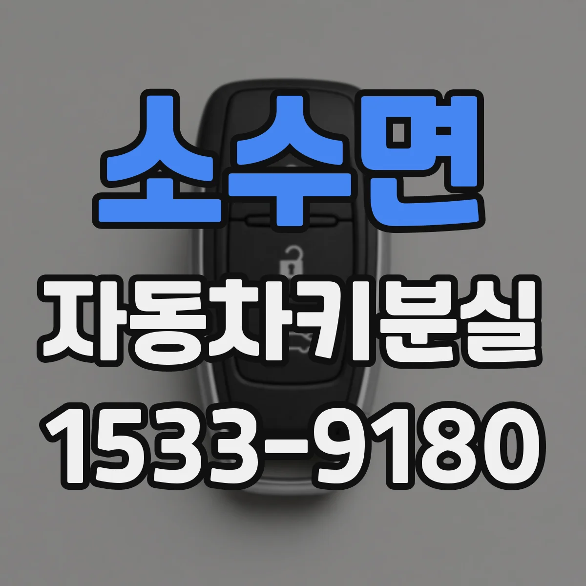 소수면 자동차키분실