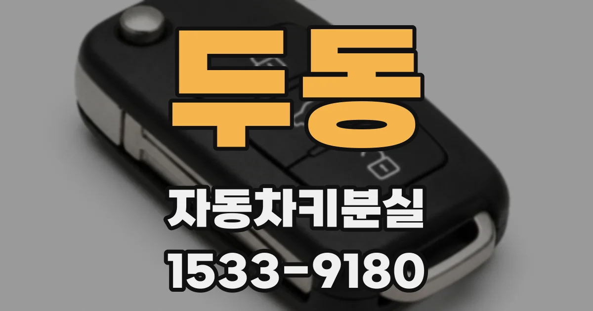 두동 자동차키분실