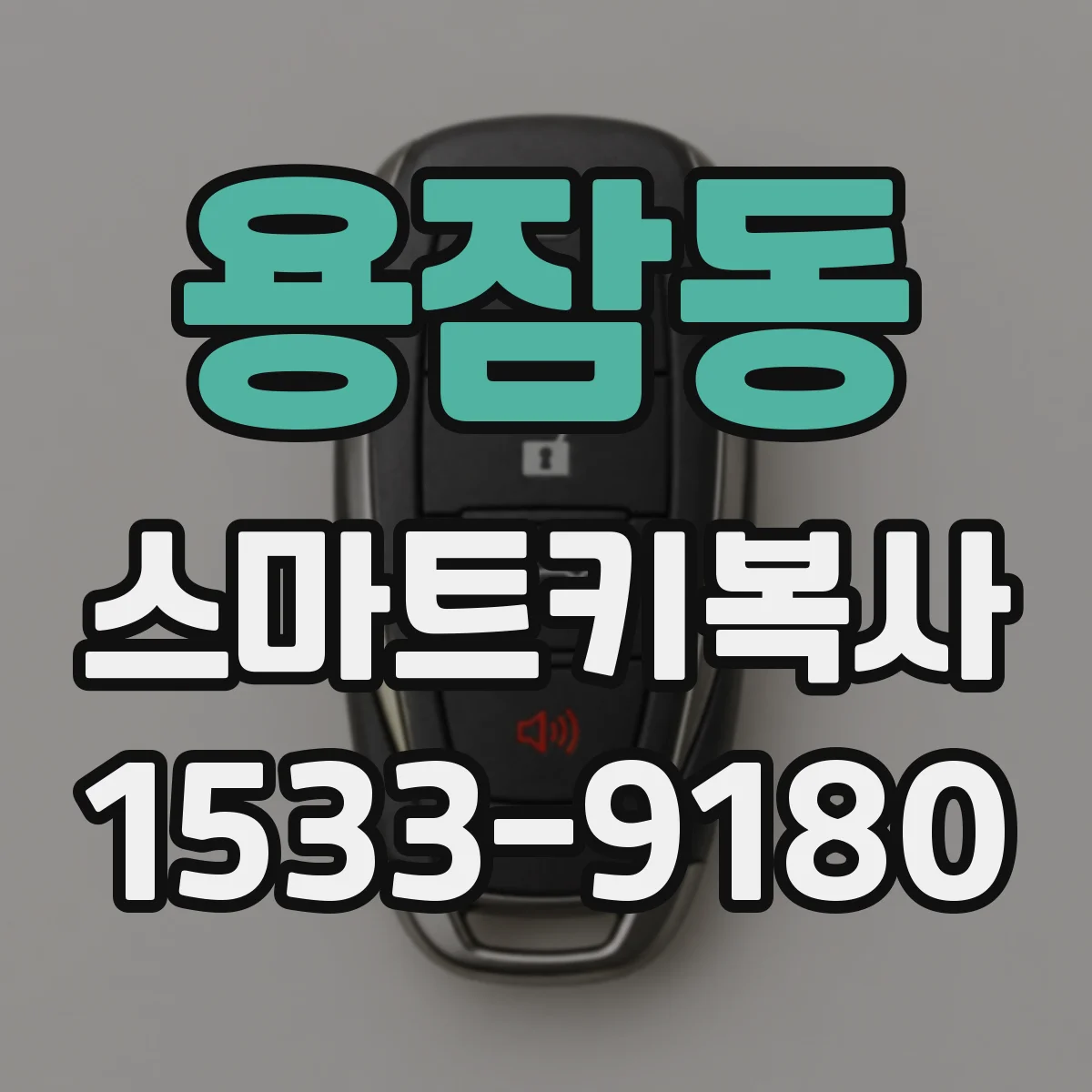 용잠동 스마트키복사