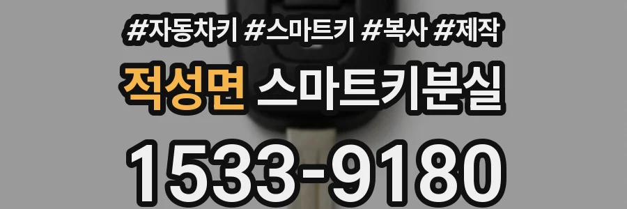 적성면 스마트키분실