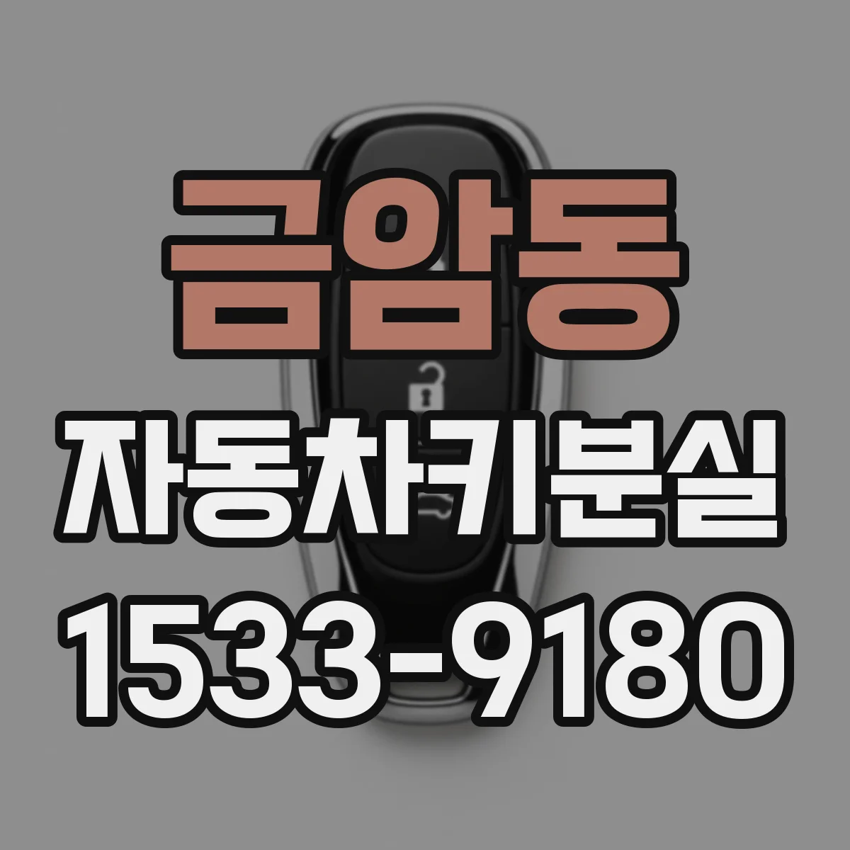 금암동 자동차키분실
