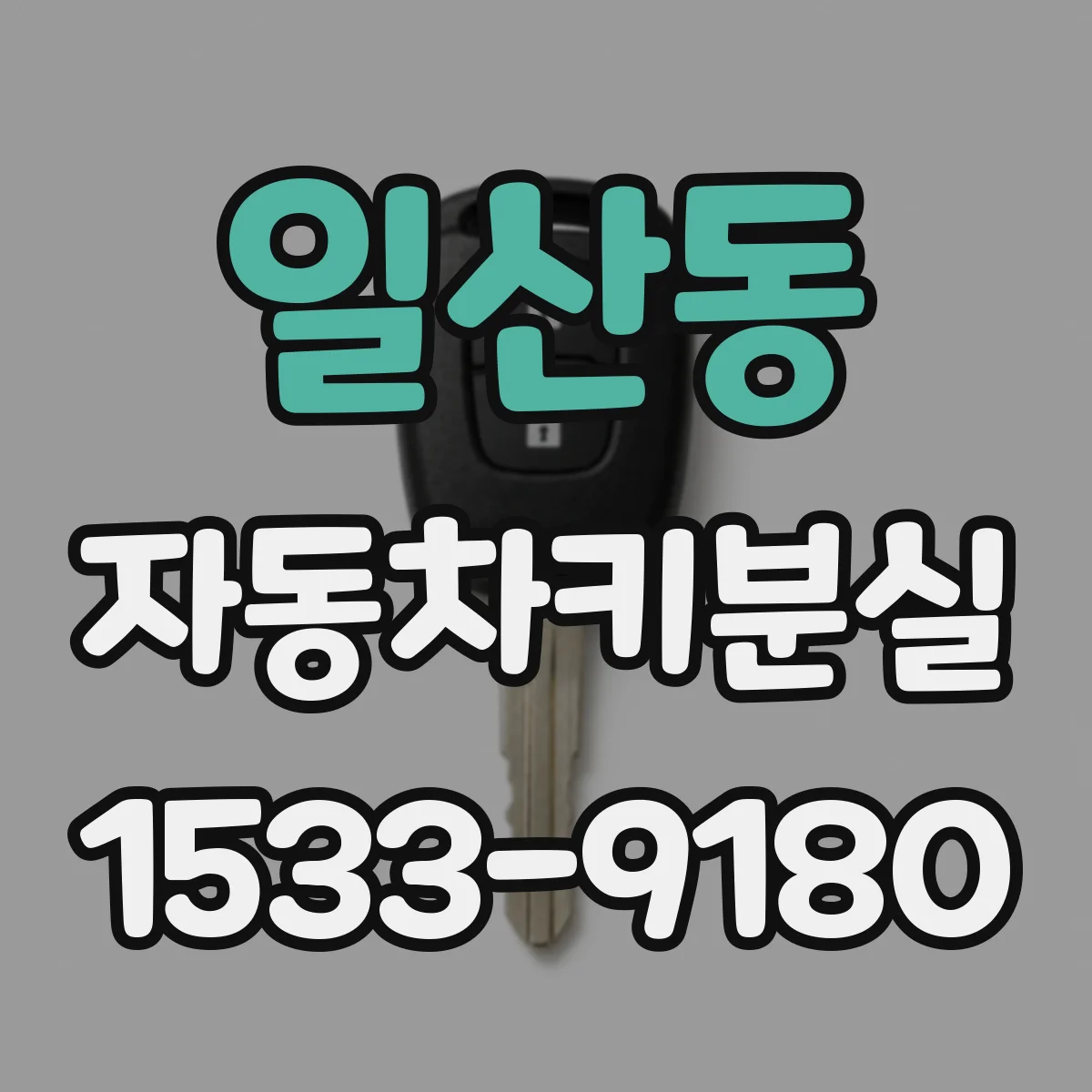 일산동 자동차키분실