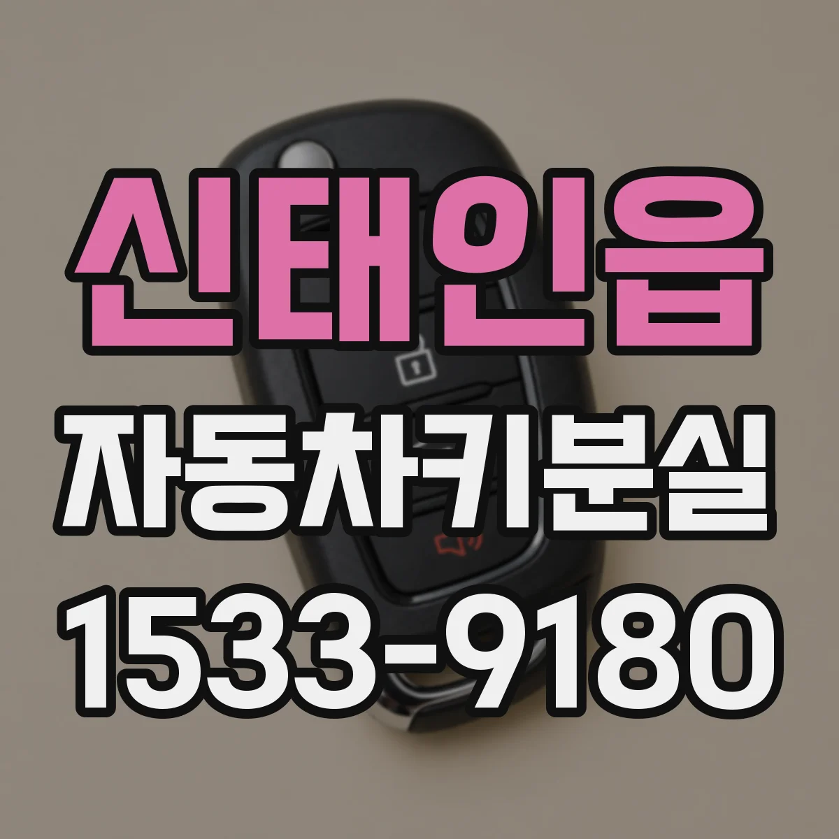 신태인읍 자동차키분실