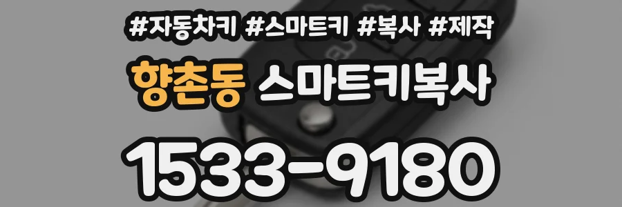 향촌동 스마트키복사