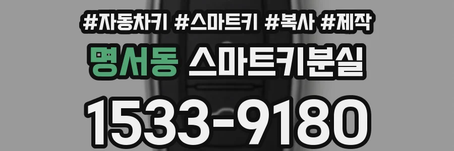 명서동 스마트키분실