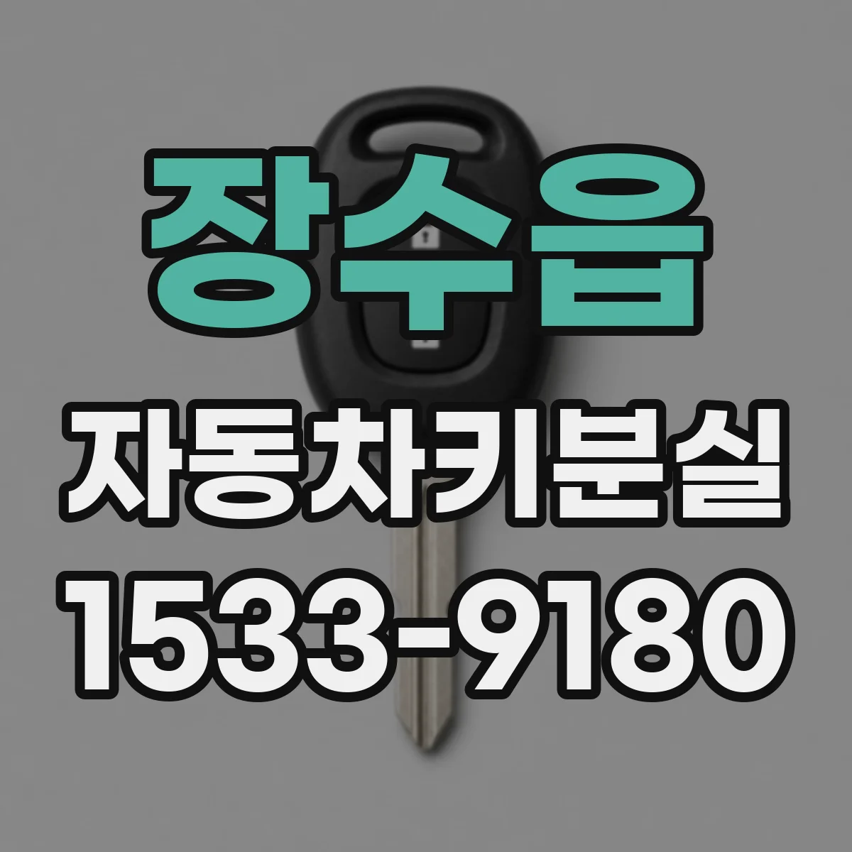 장수읍 자동차키분실