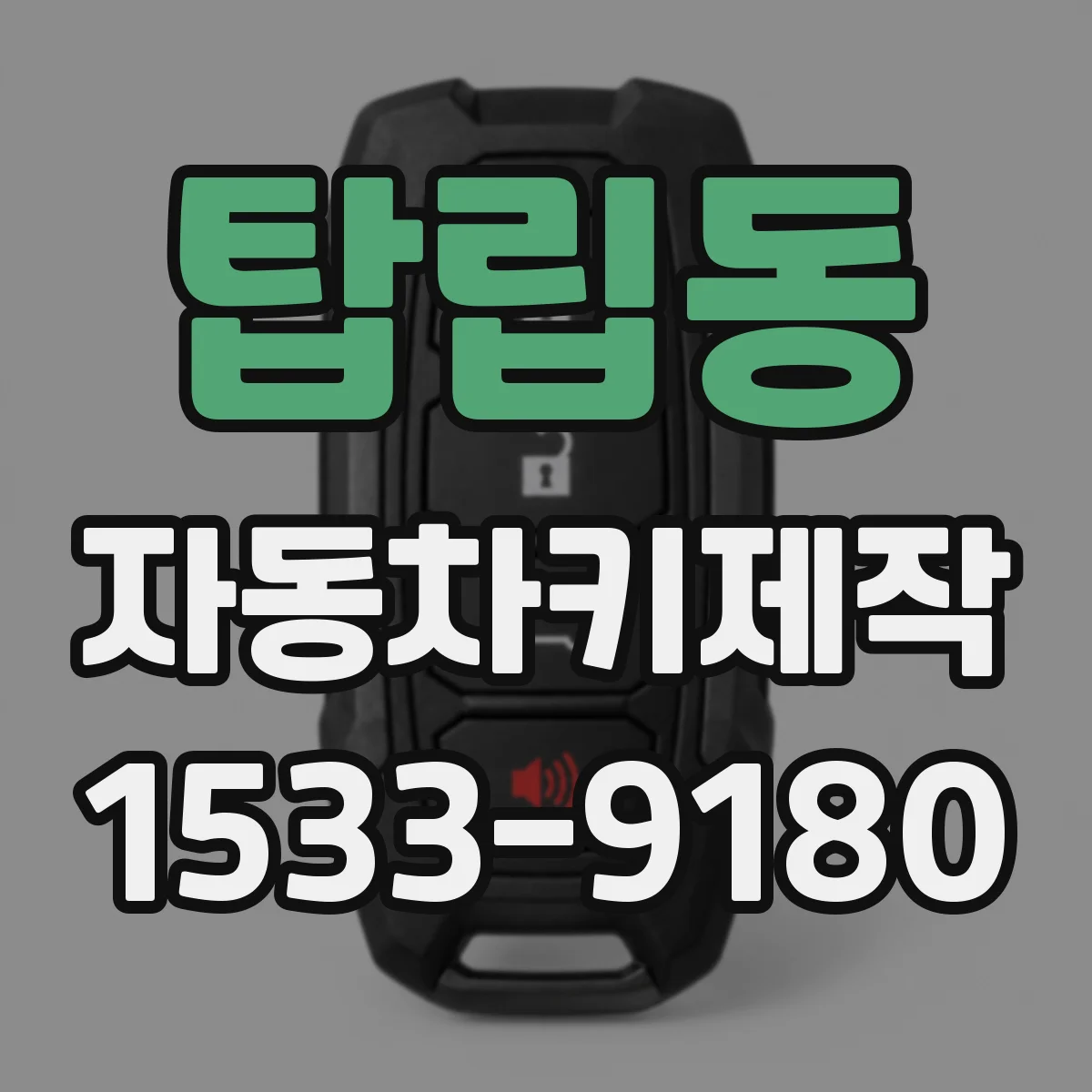 탑립동 자동차키제작