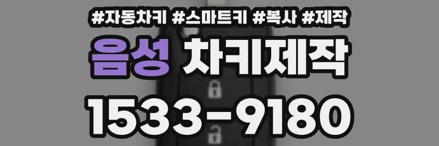음성 차키제작