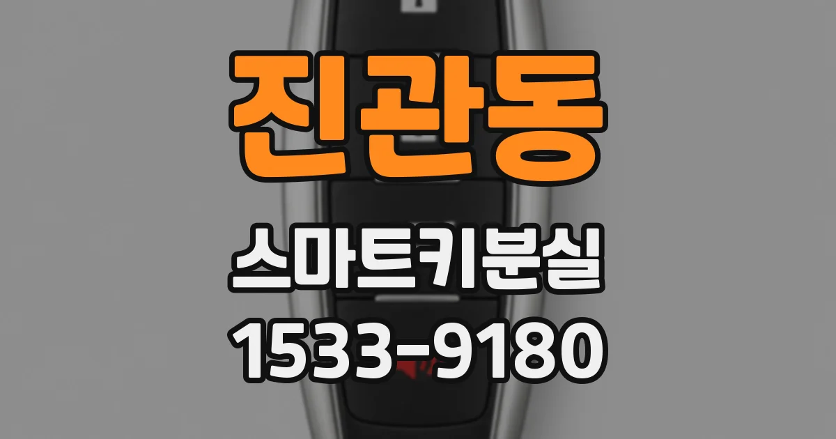 진관동 스마트키분실