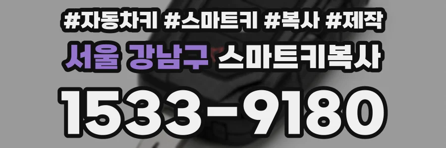 서울 강남구 스마트키복사