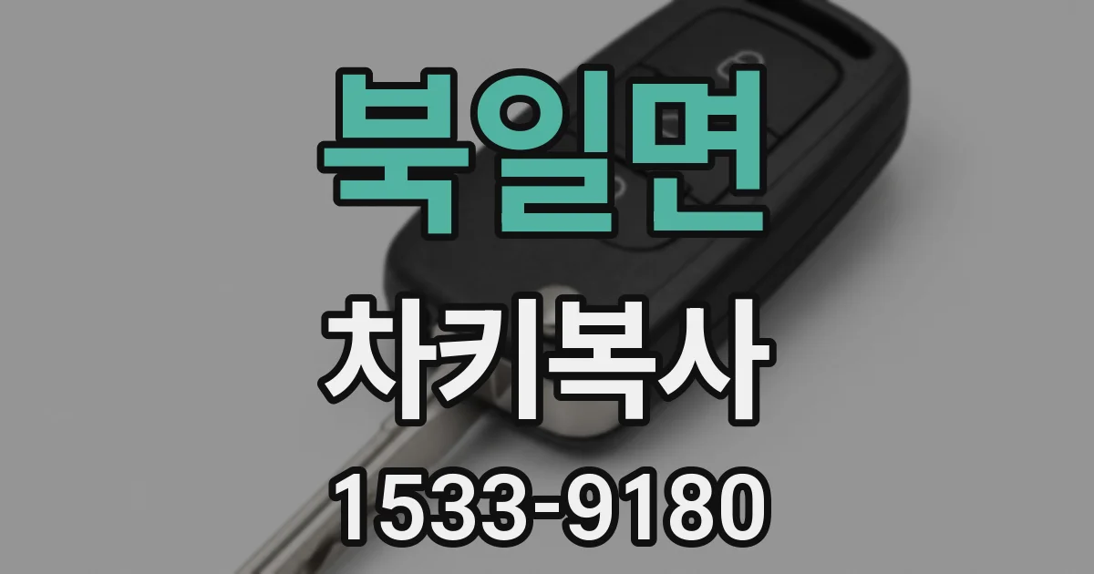 북일면 차키복사