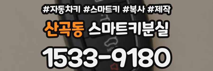산곡동 스마트키분실