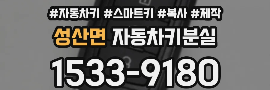 성산면 자동차키분실